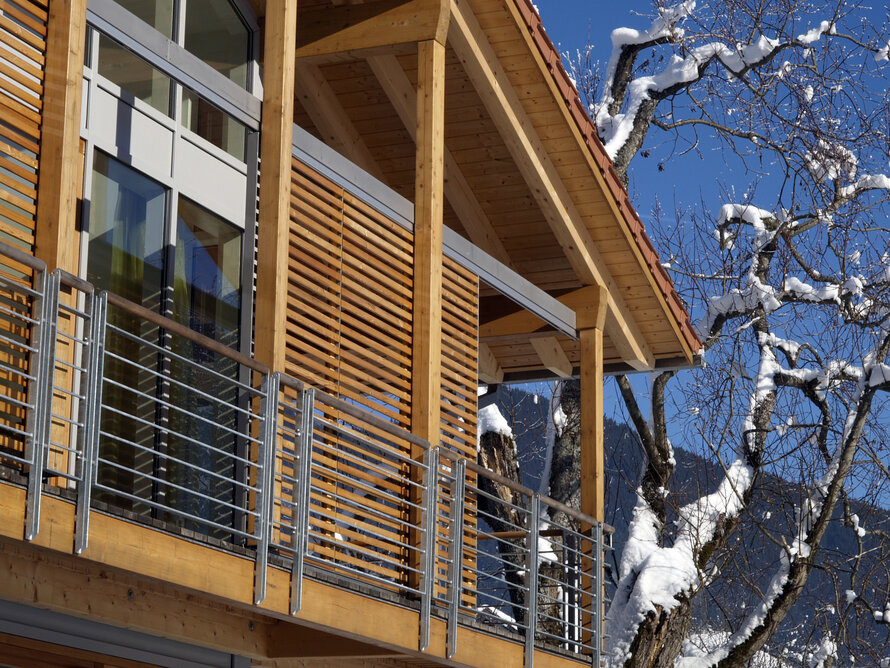 Winteraufnahme Balkon von Schauer